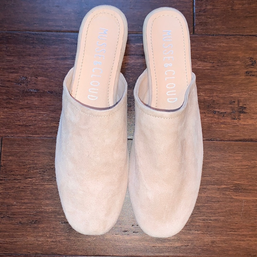 Musse& Cloud M & C Artisan Mule Slip On Shoes EUC